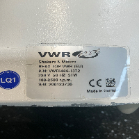 VWR Vortex Mixer speed image 0